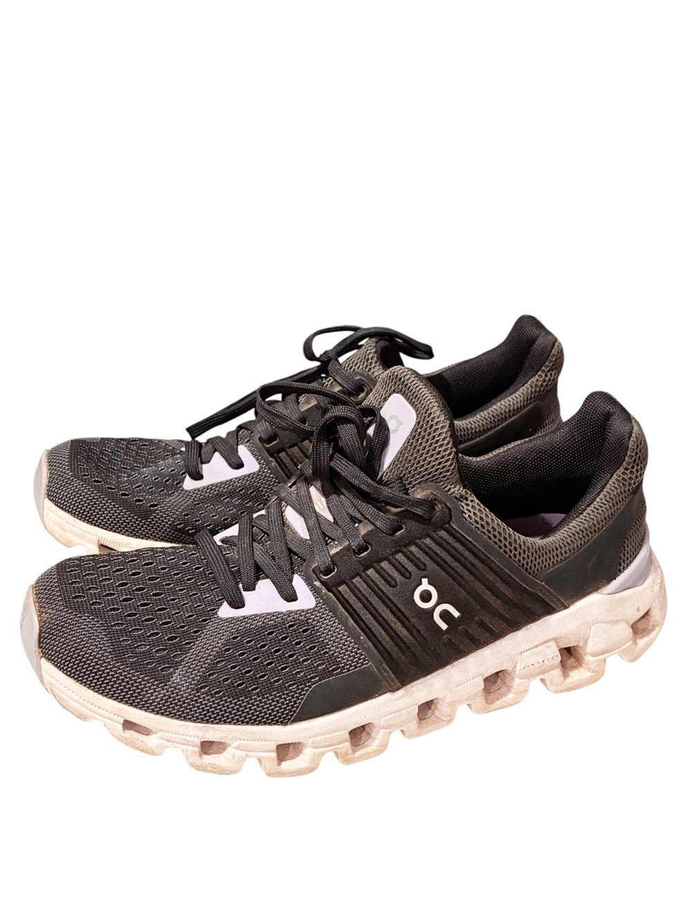 On Cloudswift Women’s Size 6.5 Black Running Shoes Lace Up Athletic Sneakers